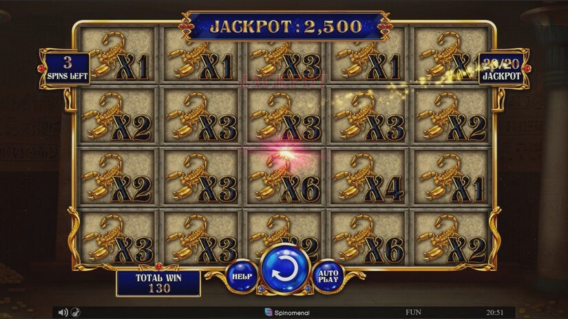 Screenshot Lucky Jack – Tut’s Treasures 9 