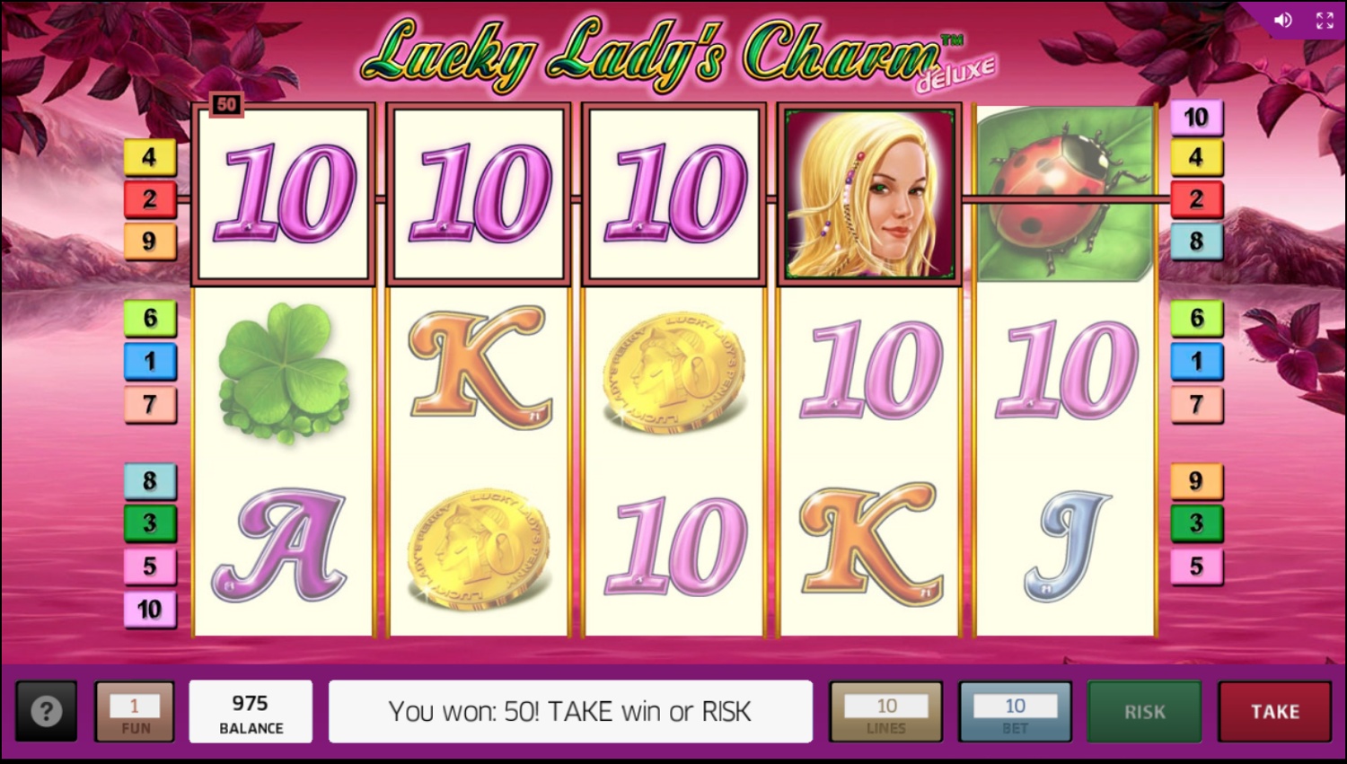 Screenshot Lucky Lady’s Charm Deluxe 1 