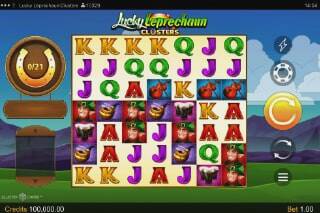 Screenshot Lucky Leprechaun Clusters 1 