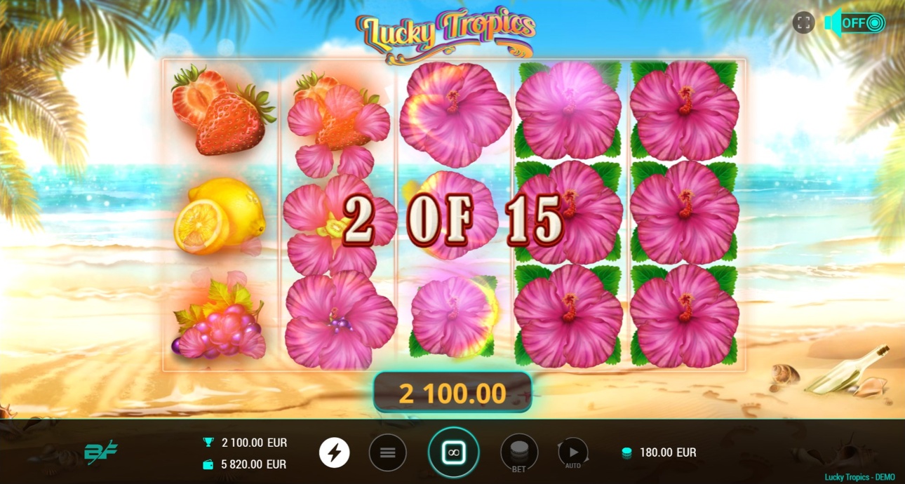 Screenshot Lucky Tropics 2 