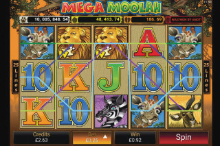 Screenshot Mega Moolah 10 