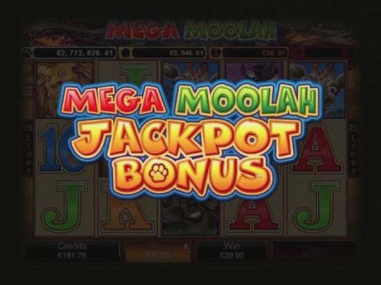 Screenshot Mega Moolah 7 