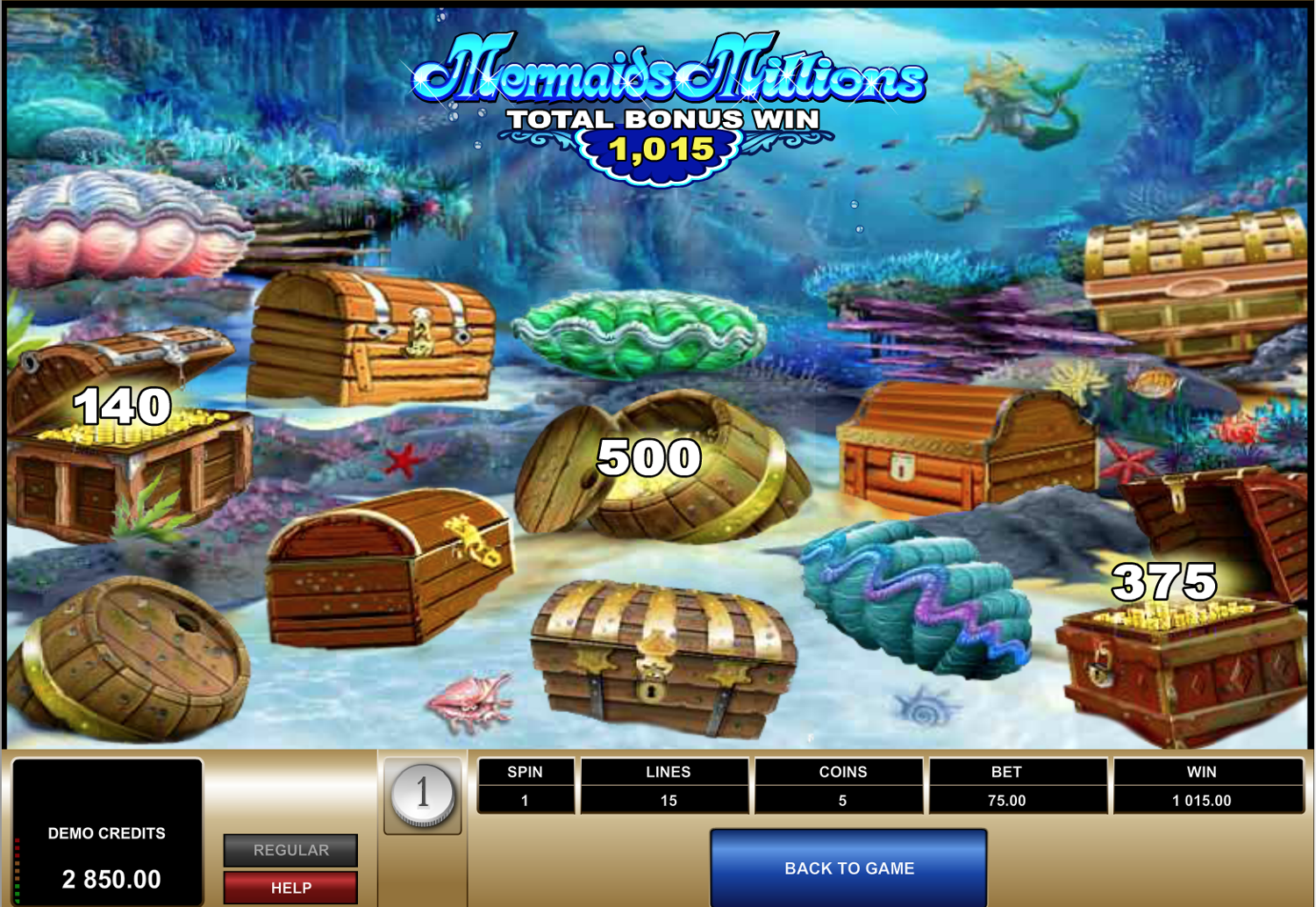 Screenshot Mermaids Millions 2 