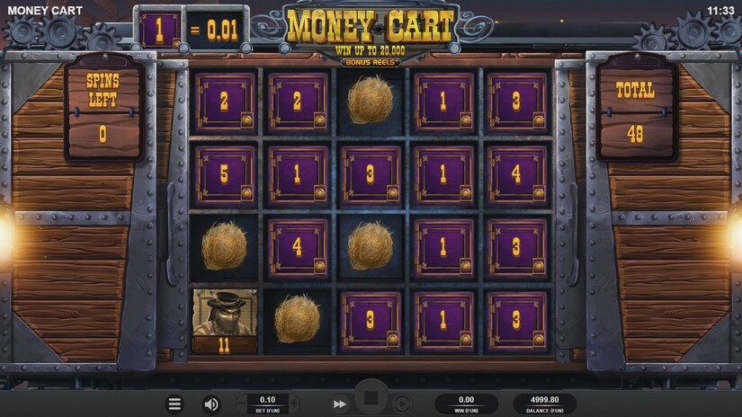 Screenshot Money Cart Bonus Reels 4 