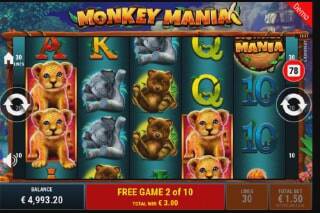 Screenshot Monkey Mania 8 