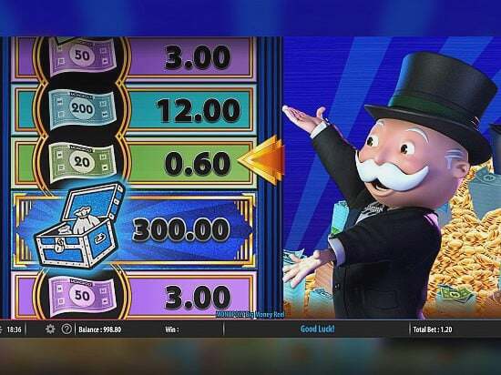 Screenshot Monopoly Big Money Reel 3 