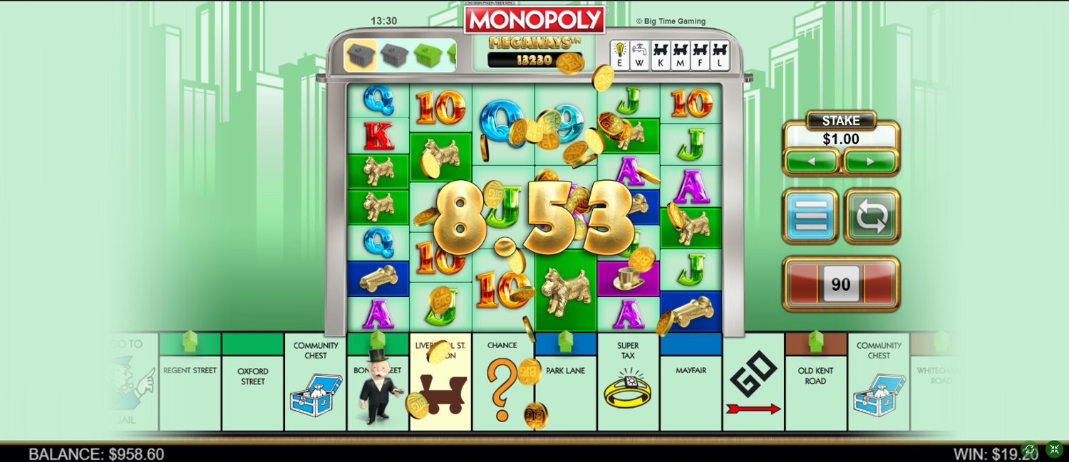 Screenshot Monopoly Megaways 1 