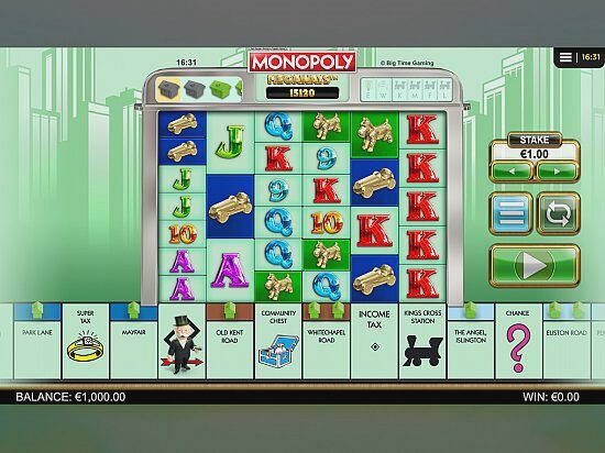 Screenshot Monopoly Megaways 6 