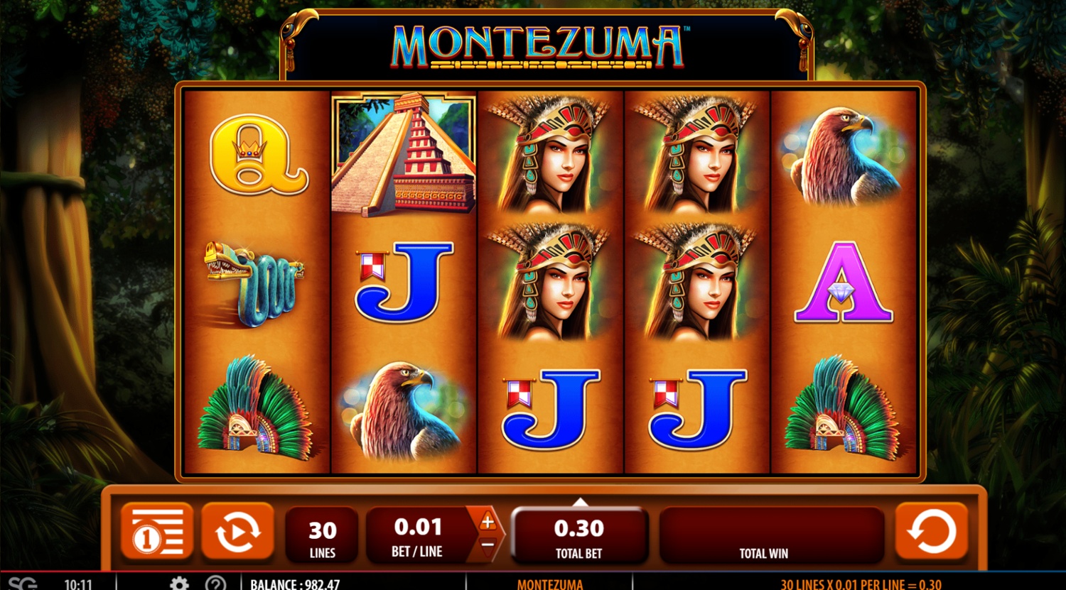 Screenshot Montezuma 2 