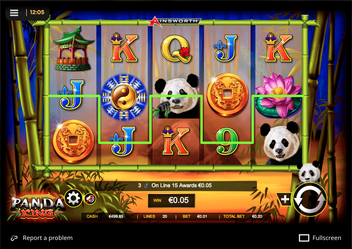 Screenshot Panda King 2 