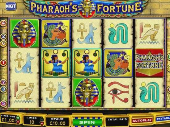 Screenshot Pharaoh’s Fortune 4 