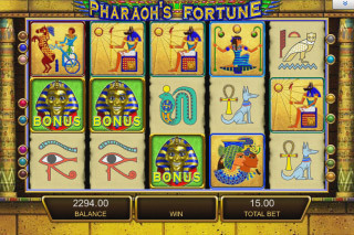 Screenshot Pharaoh’s Fortune 7 