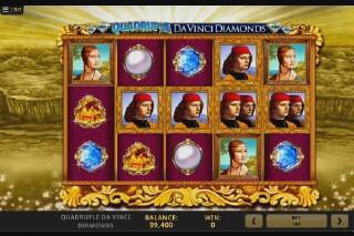 Screenshot Quadruple Da Vinci Diamonds 3 