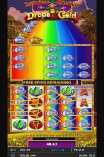 Screenshot Rainbow Riches Drops of Gold 3 