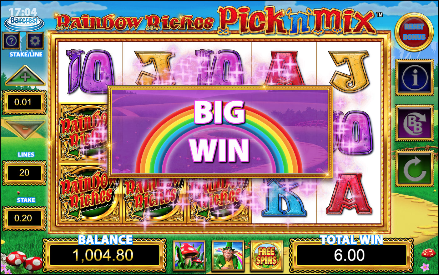 Screenshot Rainbow Riches Pick and Mix 1 