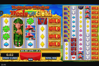 Screenshot Rainbow Riches Reels of Gold 1 