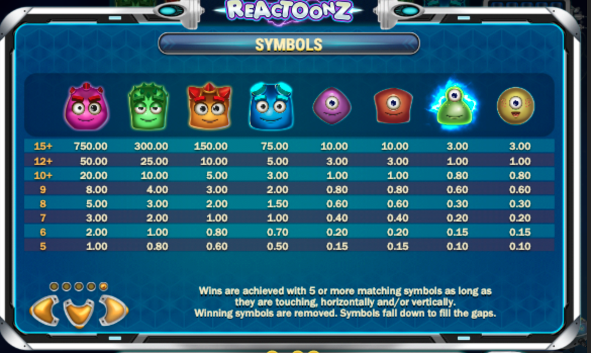 Screenshot Reactoonz 4 