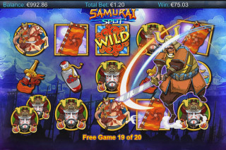 Screenshot Samurai Split 3 