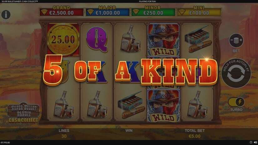 Screenshot Silver Bullet Bandit: Cash Collect 5 