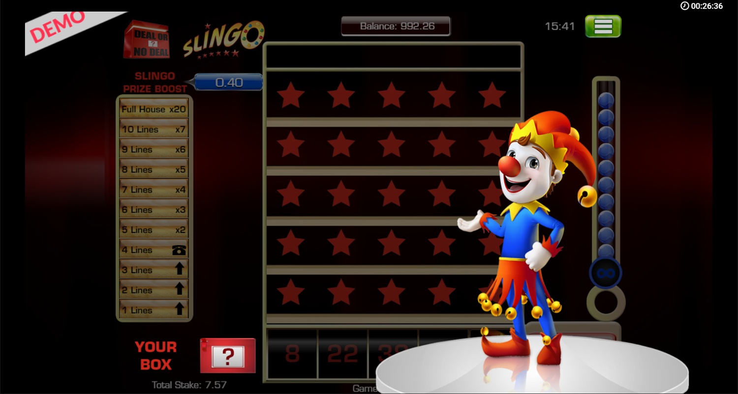 Screenshot Slingo Deal or No Deal 3 