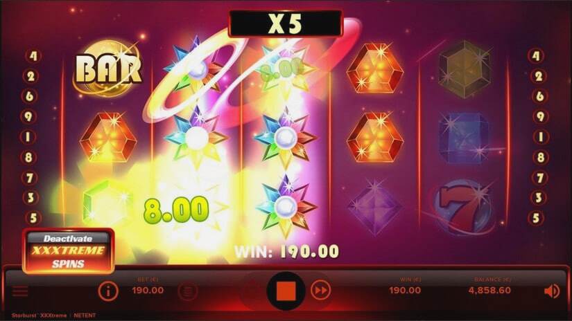 Screenshot Starburst XXXtreme 12 