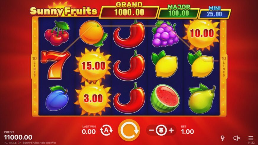 Screenshot Sunny Fruits: Hold and Win 1 