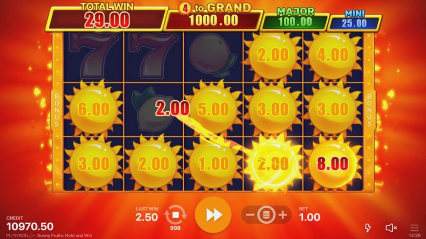 Screenshot Sunny Fruits: Hold and Win 4 