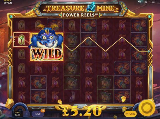 Screenshot Treasure Mine Power Reels 4 