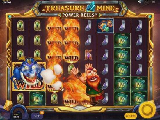 Screenshot Treasure Mine Power Reels 5 