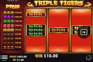 Screenshot Triple Tigers 2 