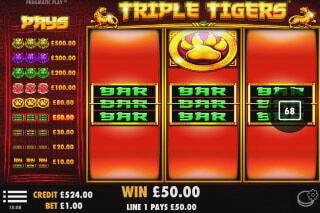 Screenshot Triple Tigers 3 