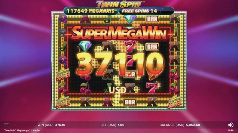 Screenshot Twin Spin Megaways 7 