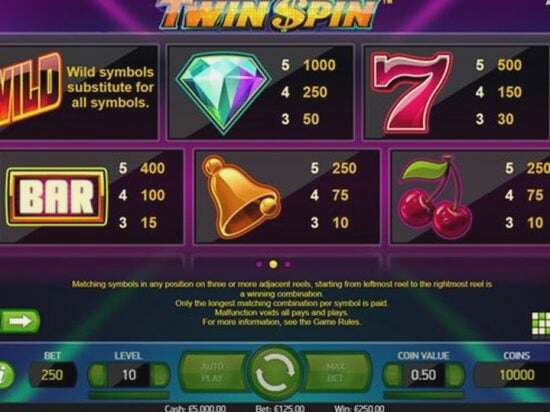 Screenshot Twin Spin 5 