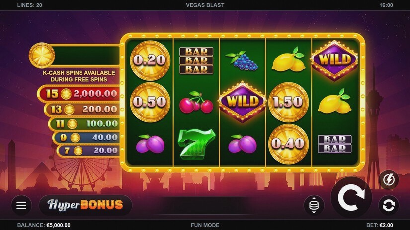 Screenshot Vegas Blast 3 