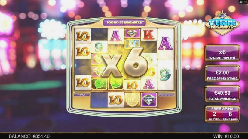 Screenshot Vegas Megaways 8 