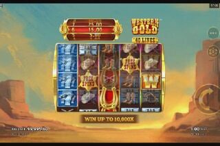 Screenshot Western Gold 1 