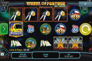 Screenshot Wheel of Fortune On Tour 1 