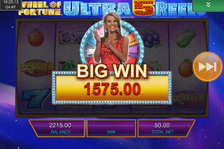 Screenshot Wheel of Fortune Ultra 5 Reels 2 