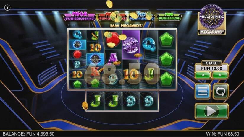 Screenshot Who Wants to Be a Millionaire Megapays 3 