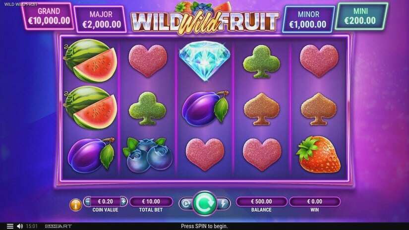 Screenshot Wild Wild Fruit 1 