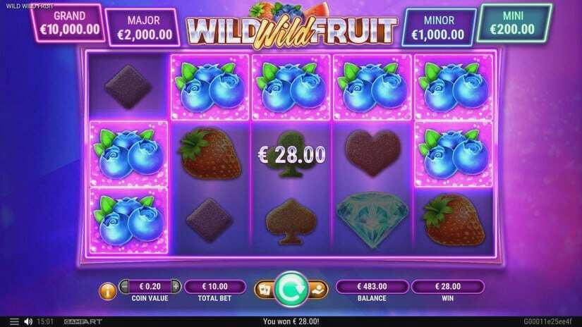 Screenshot Wild Wild Fruit 2 