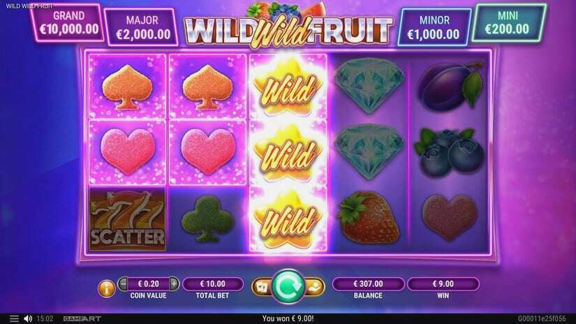 Screenshot Wild Wild Fruit 4 