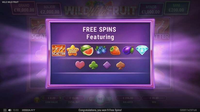 Screenshot Wild Wild Fruit 6 